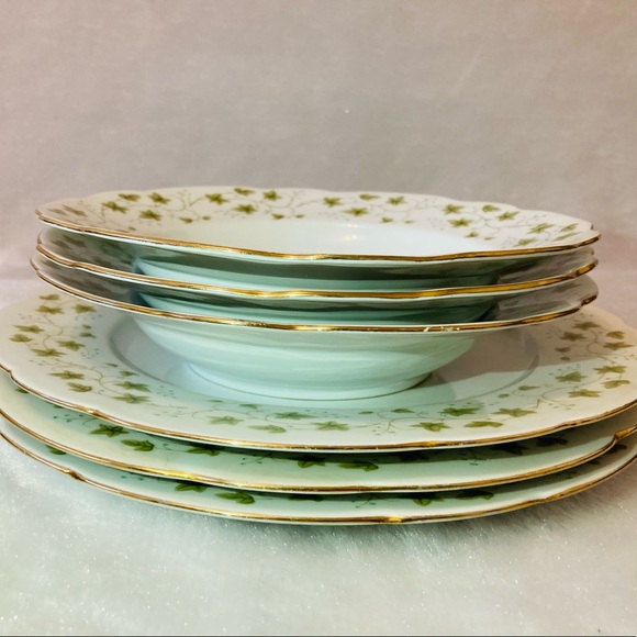 Vintage Dinner Plates Cmielow “Diana” (Set of 6) Made in Poland - Picture 3 of 10